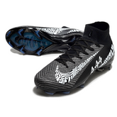 Nike Air Zoom Mercurial Superfly 10 Elite FG Black and White